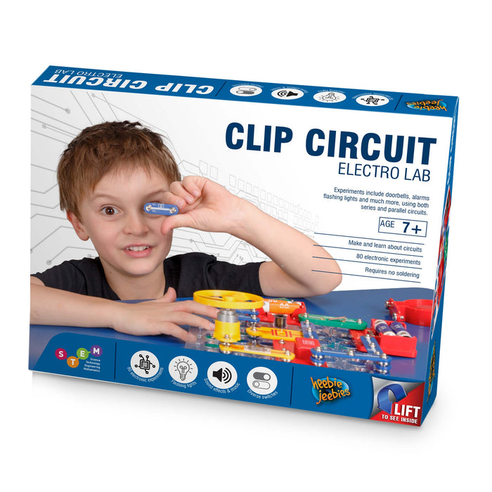 Clip Circuit Electrolab | 80 Electronic Experiments Kit