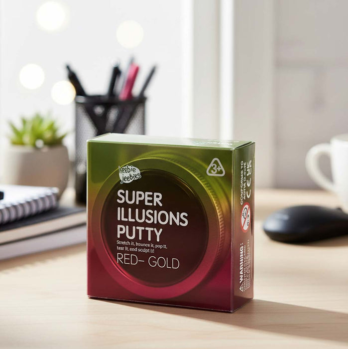 Putty Super Illusions Red Gold