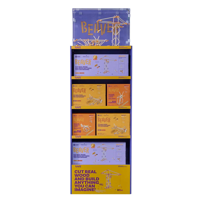 Beaver Stand Display Wood S
