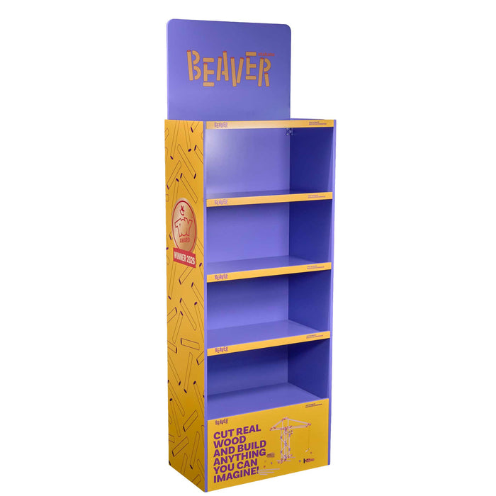 Beaver Stand Display Wood S