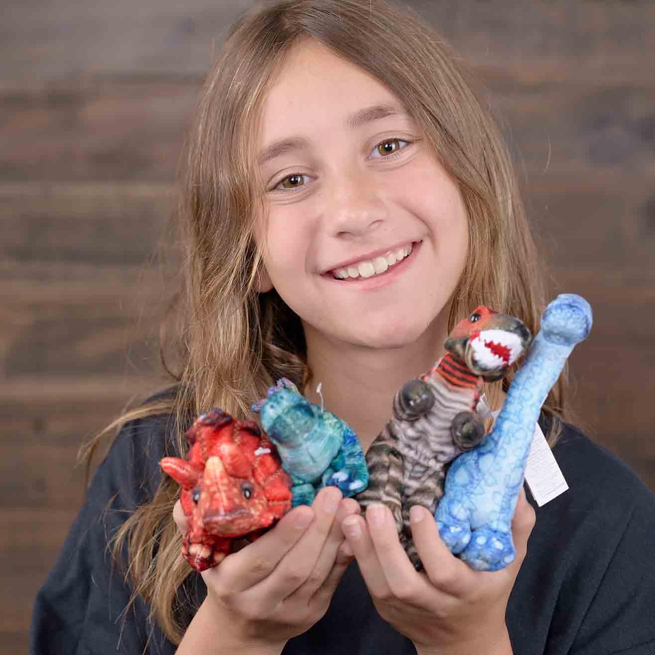 Dinosaur Finger Puppet - Puka Creations