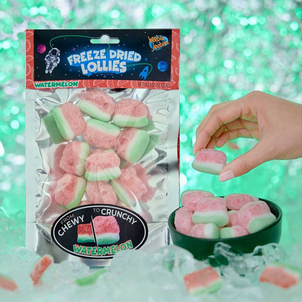 Freeze Dried Candy Sour Watermelon — Heebie Jeebies