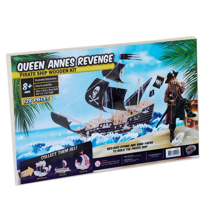 Queen Anne’s Revenge Ship Building Kit (No Packaging)