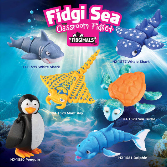 Fidgimals - Fidgi Sea