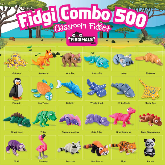 Fidgimals - Fidgi Combo (Assorted 500)