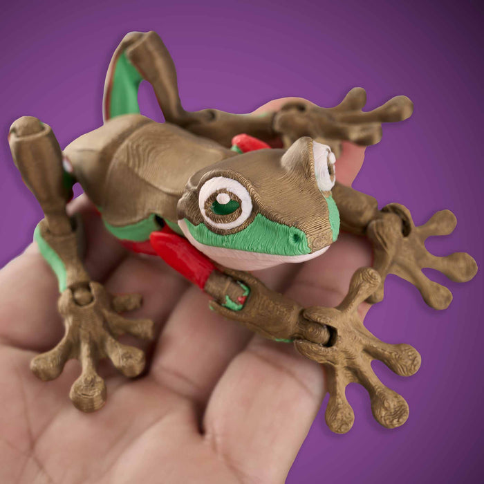 Fidgimals - Museum Fidgi Blue Mountain Tree Frog