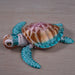 Heebie Jeebies 3D Sea turtle  on a wooden surface