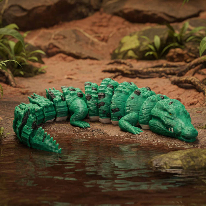 Fidgimals - Museum Fidgi Salt Water Crocodile