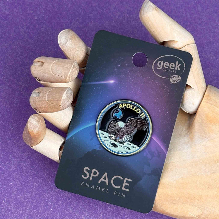 Enamel Pin | Space Enamel Pin | Apollo 11