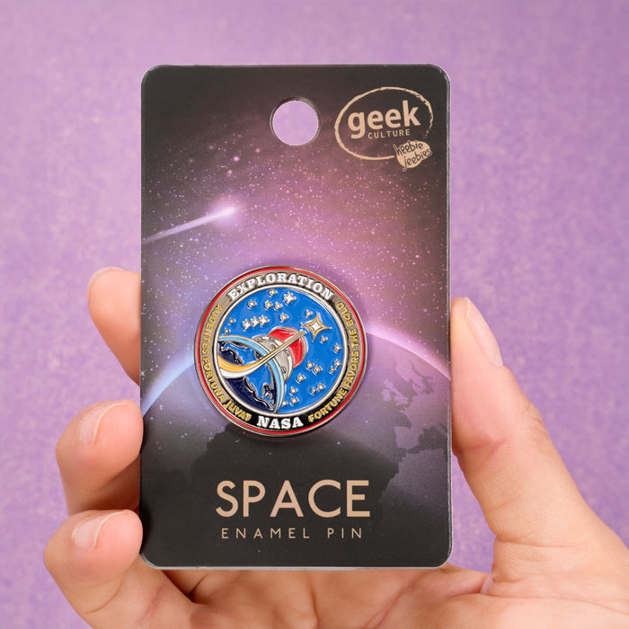 Enamel Pin | Space | NASA's Exploraton System — Heebie Jeebies Aus