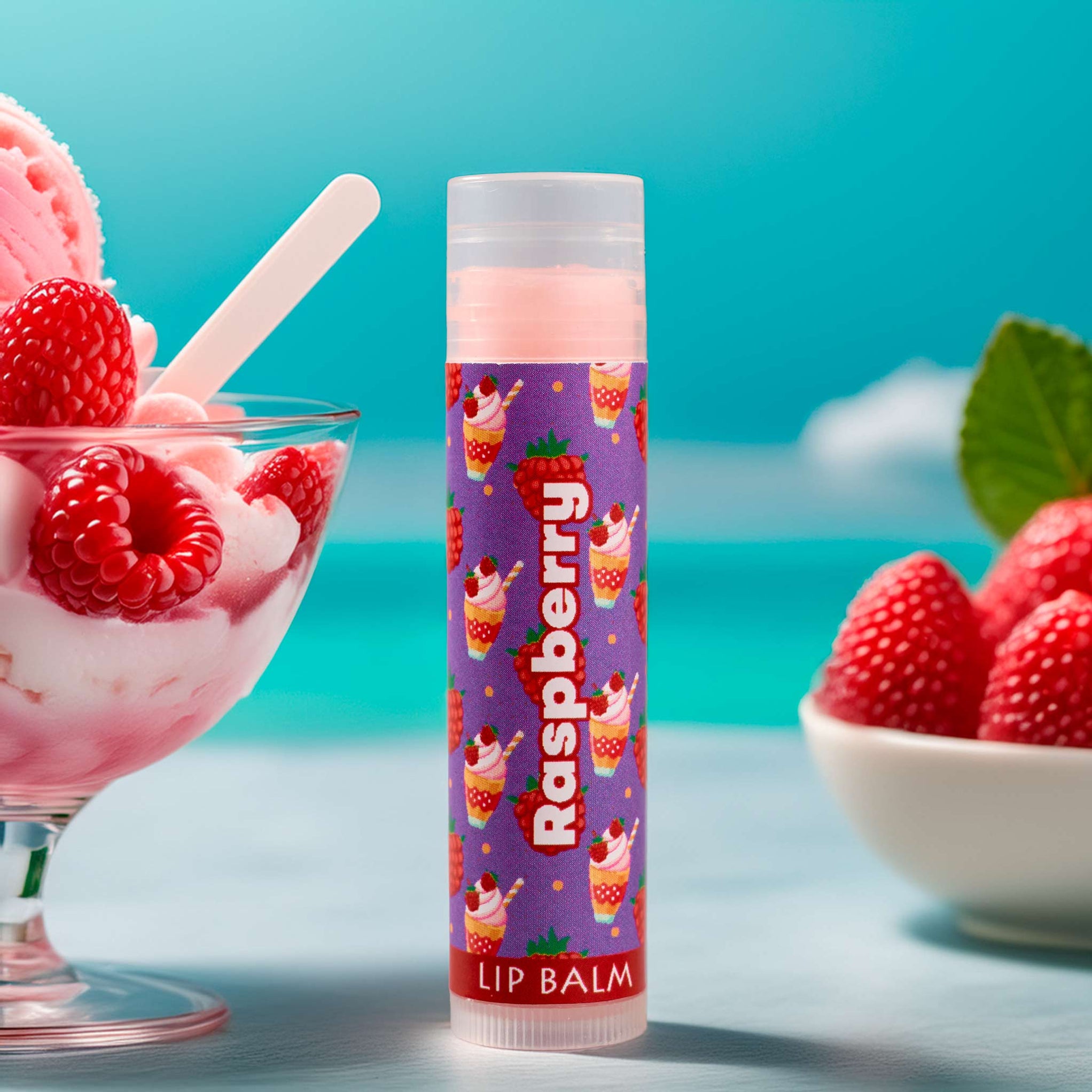 Lip Balm - Raspberry Sunday — Heebie Jeebies Aus