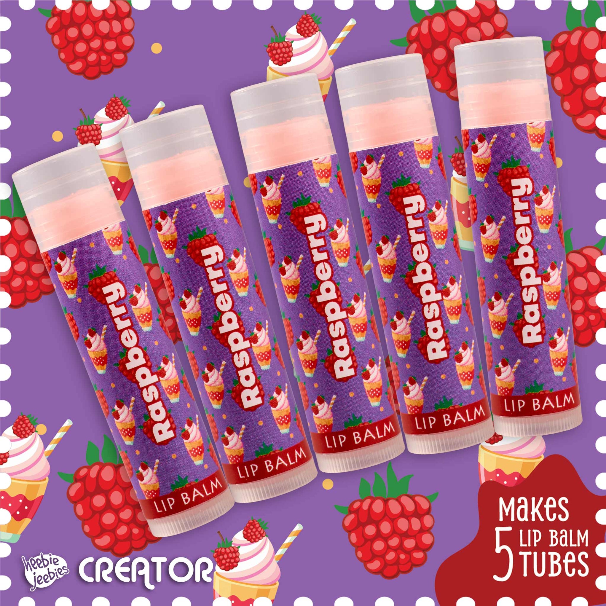 Lip Balm - Raspberry Sunday — Heebie Jeebies Aus