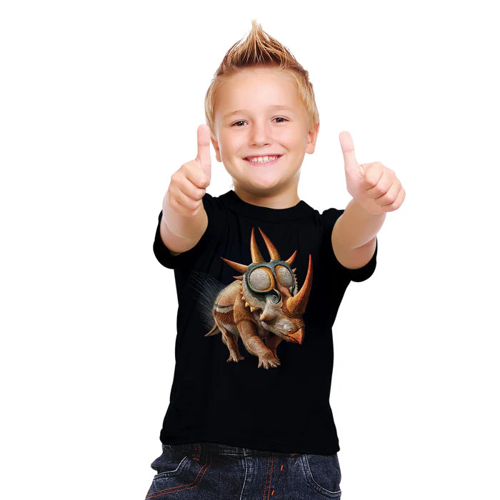 Heebie Jeebies Rubeosaurus Shirt - Size - Kids 10