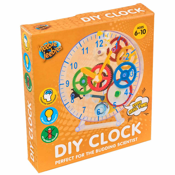 Heebie Jeebies Construct A Clock Build your own Clock Kit - Outback Hobbies Heebie Jeebies Construct A Clock Build your own Clock Kit - Outback Hobbies