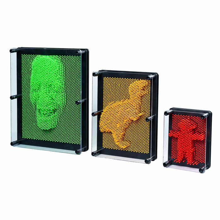 3D Pin Art - Medium 20cm x 14.5cm — Heebie Jeebies Aus