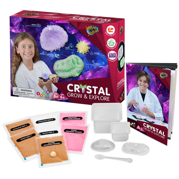 Crystal Grow and Explore box and contents 
