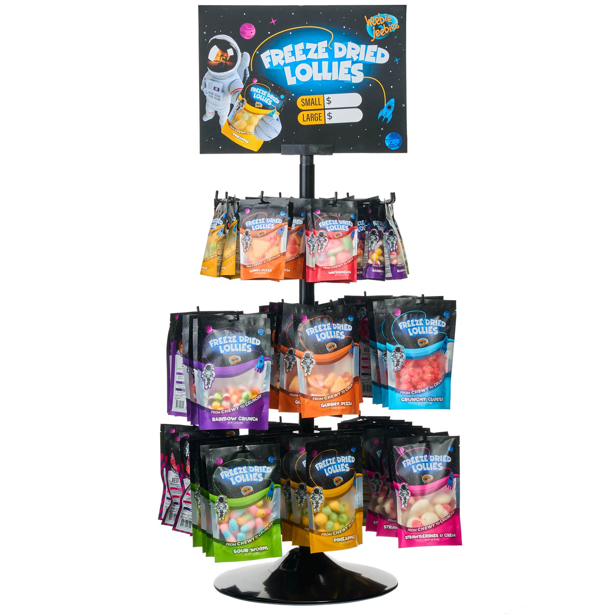Counter Spinner Freeeze Dried Lollies — Heebie Jeebies Aus