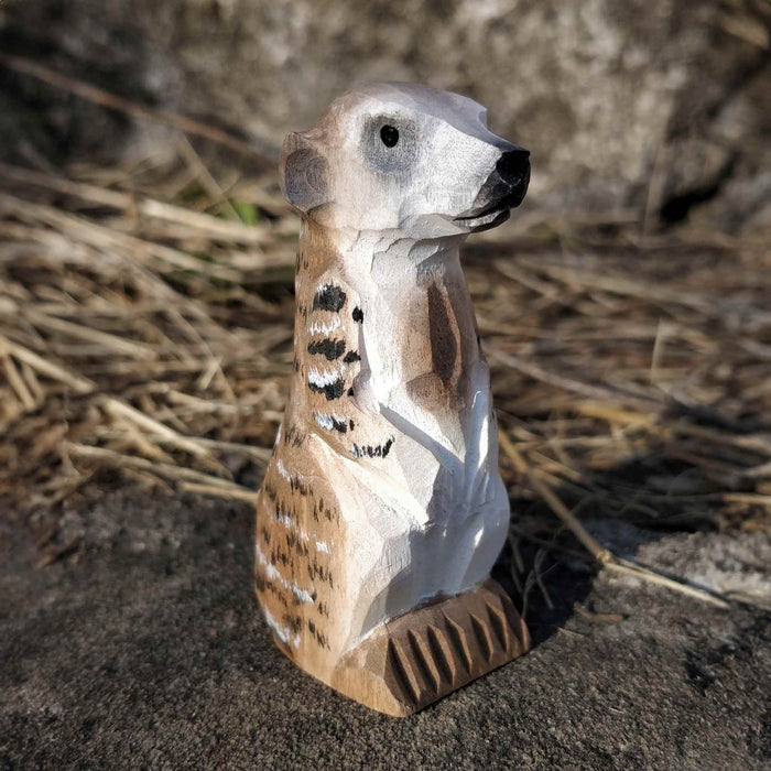 Wudimals Meerkat Handmade Wooden Toy