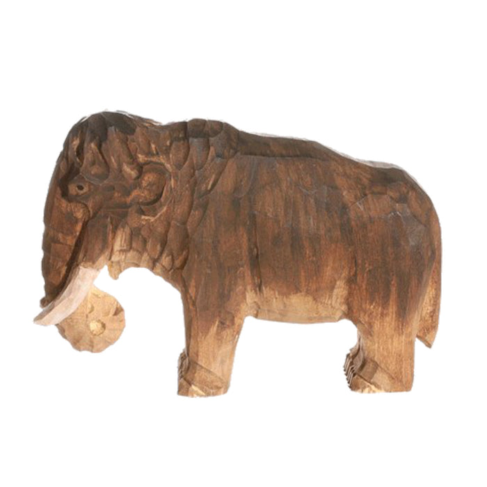 Wudimals Mammoth Hand Made Wooden Toy