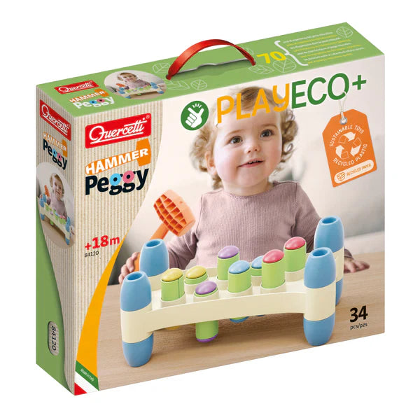 Quercetti Hammer Peggy | PlayEco+