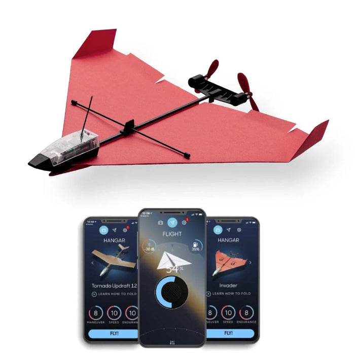 powerup 4.0 Red airplain from Heebie Jeebies