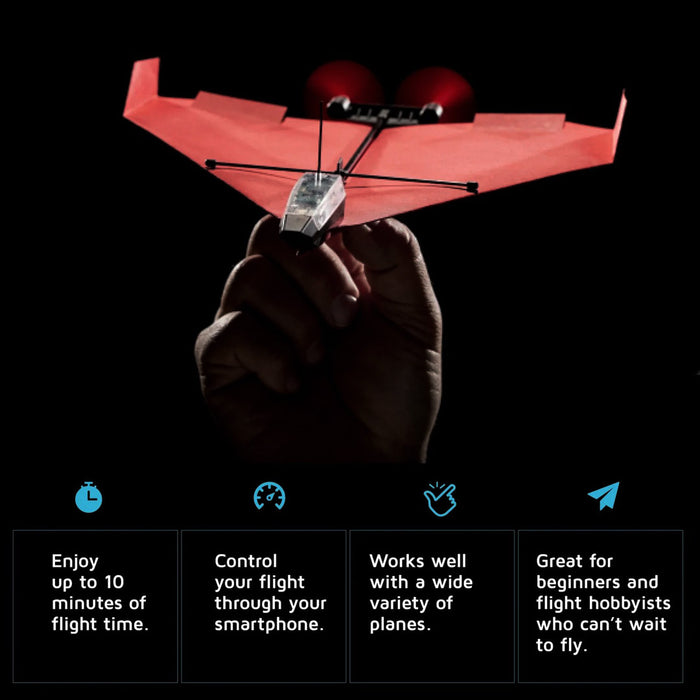 Powerup 4.0 Red airplain from Heebie Jeebies