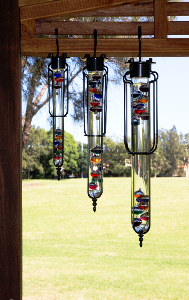 Heebie Jeebies | Galileo Thermometer | 57cm | Hanging display