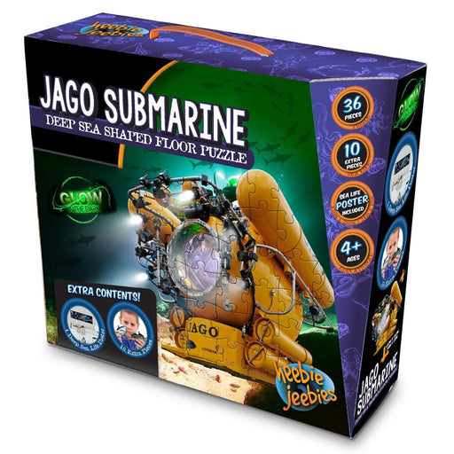 Jago Submarine Floor Pluzzle | Glow In The Dark Puzzle