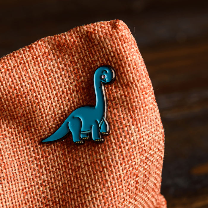 Enamel Pin | Dinosaur Enamel Pin | Brachiosaurus