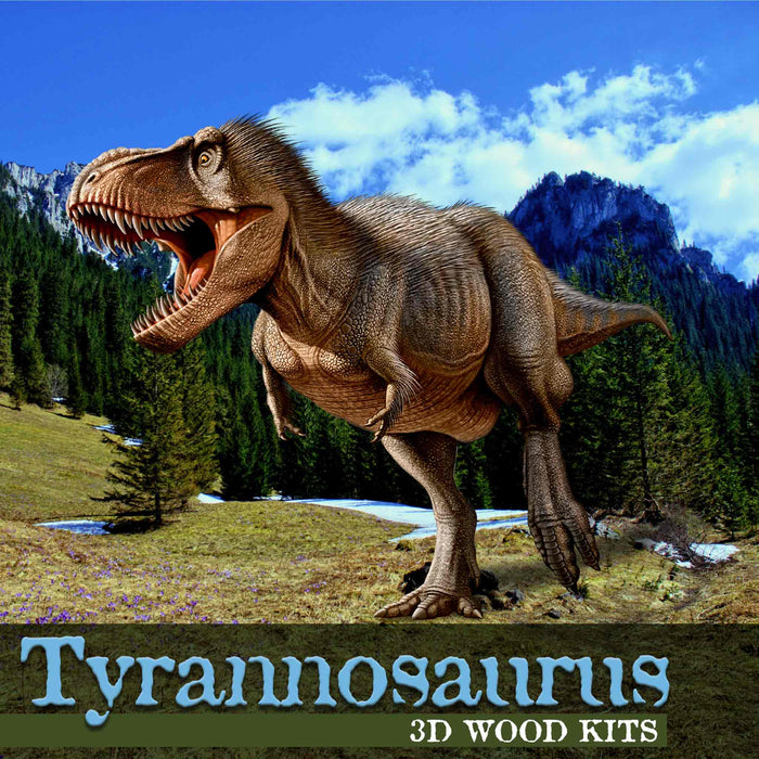 Wood Kit Dinosaur | Small | Tyrannosaurus