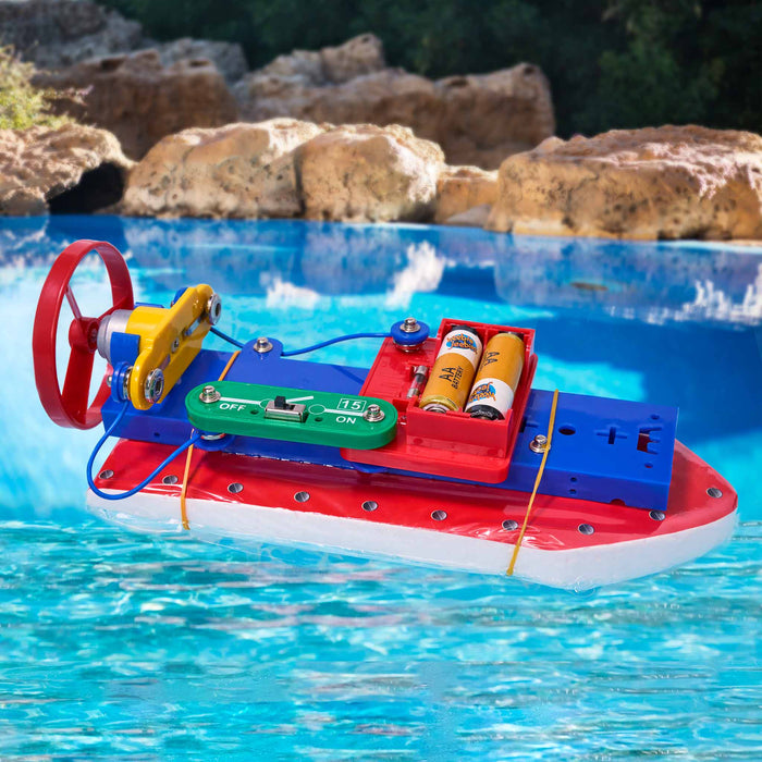 Clip Circuit Small Airboat | Electronic Boat Kit