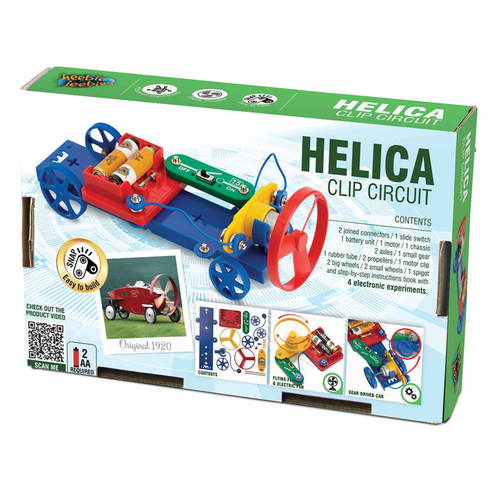 Clip Circuit Small Helica | Electronic Car Kit