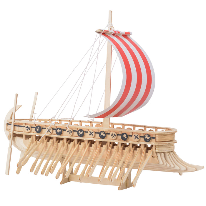 Fearless Dragon Viking Ship Building Kit