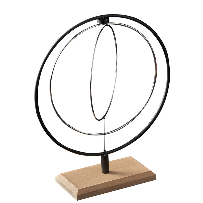 Kinetic Hoop Sculpture