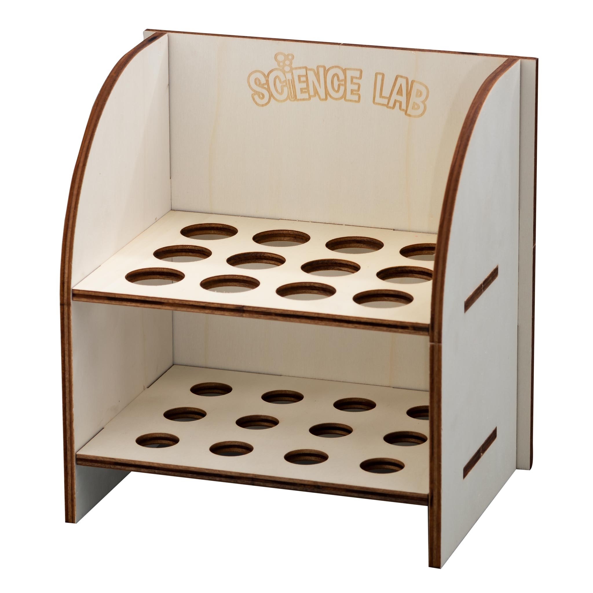 1/2 Test tube rack