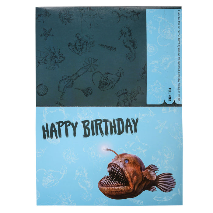 Jigsaw Card | Angler Fish