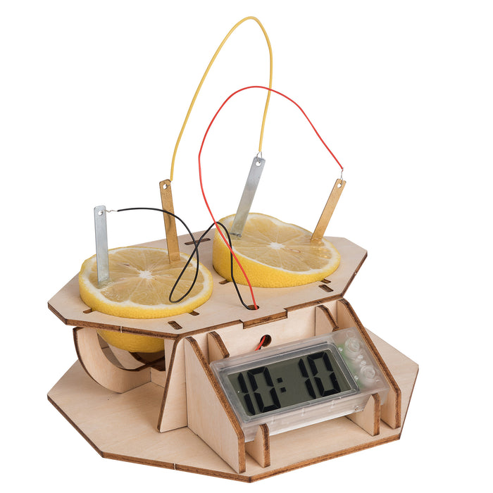 Heibi Clock Creator | Wood Kit | Lemon Clock — Heebie Jeebies Aus