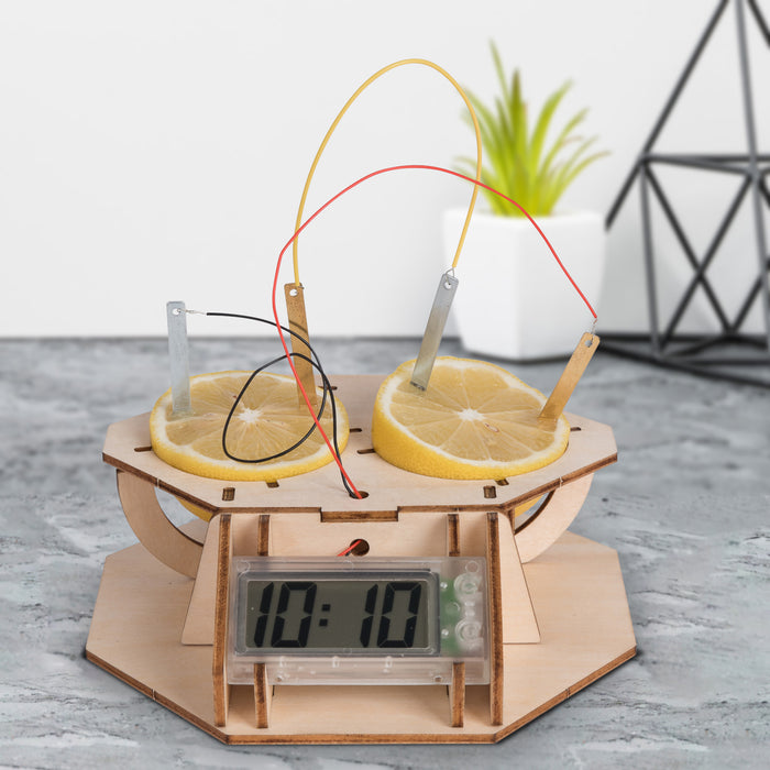 Creator | Wood Kit | Lemon Clock