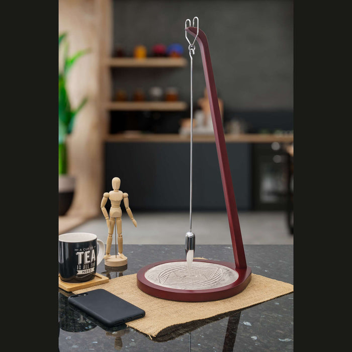 Heebie Jeebies | Foucault's Pendulum | Hanging Wooden Pendulum | 55cm
