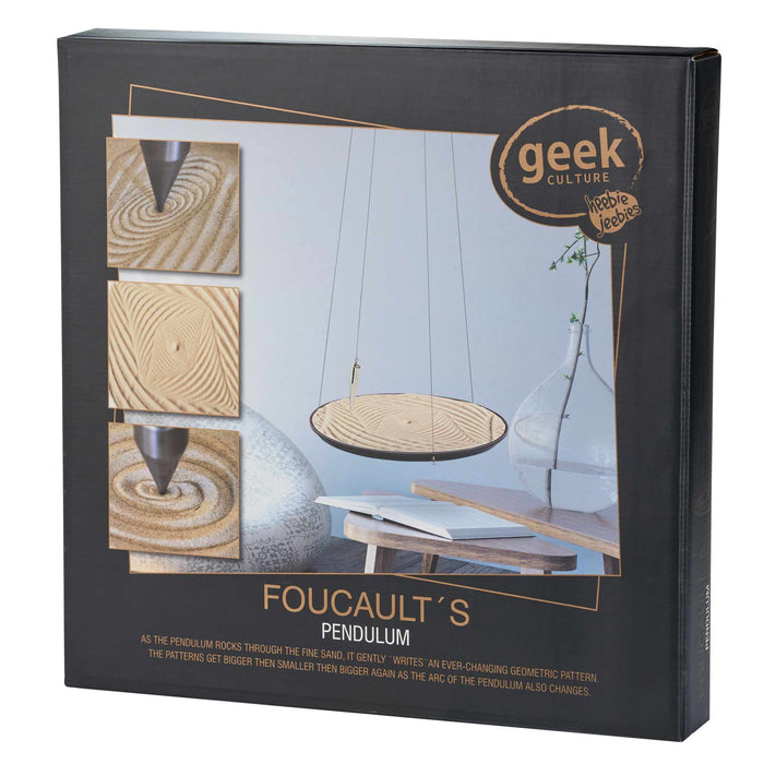 Heebie Jeebies | Foucault's Pendulum |Hanging Metal Pendulum | 40cm
